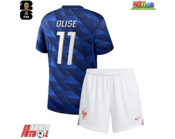 Francia Michael Olise #11 Primera Equipación Niños Mundial 2026 Manga Corta (+ Pantalones cortos)